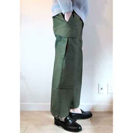 【Belgium Army M-88 Field Pants Remake Pocket DeadStock】ベルギー軍 M-88 フィールドパンツ リメイクポケット DeadStock