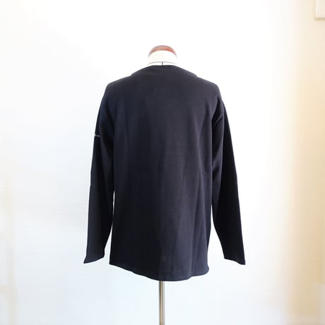 【SAINT JAMES/セントジェームス】OUESSANT SHIRT ウエッソン シャツ　ブラック