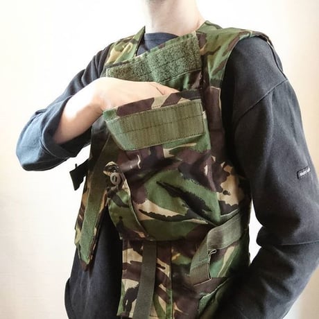 【British Army 90's Body Armor Vest DPM DeadStock】イギリス軍 90's ボディーアーマーベスト DPM DeadStock　カモフラージュ