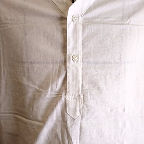 【Russian Military Sleeping Shirt Henley Neck DeadStock】ロシア軍 スリーピングシャツ ヘンリーネック DeadStock