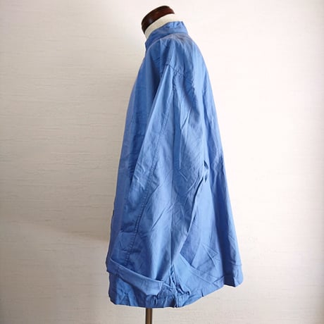 【US.Army 40's Hospital Shirts Standcollar DeadStock】アメリカ軍 40's ホスピタルシャツ スタンドカラー DeadStock