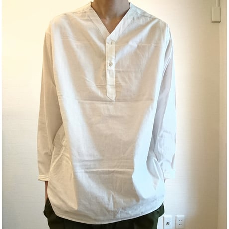 【Russian Military Sleeping Shirt Henley Neck DeadStock】ロシア軍 スリーピングシャツ ヘンリーネック DeadStock