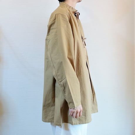 【ARMY TWILL/アーミーツイル】Broken Twill Smock ブロークン ツイル スモック　ベージュ