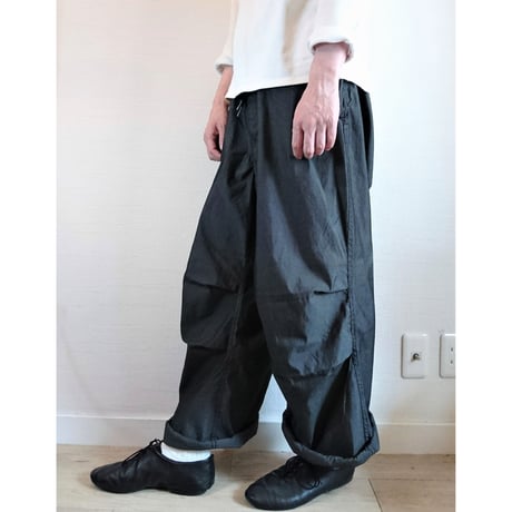 【US.Army Snow Camo Pants Remake Pocket DeadStock】アメリカ軍  スノーカモパンツ リメイクポケット 後染めブラック  DeadStock