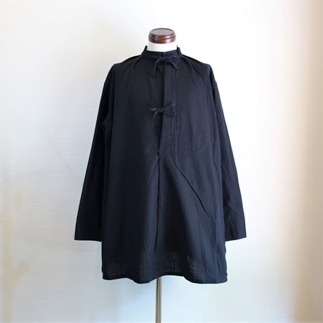 【ARMY TWILL/アーミーツイル】Cotton Slab Smock コットンスラブ スモック　ブラック