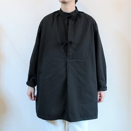 【ARMY TWILL/アーミーツイル】Broken Twill Smock ブロークン ツイル スモック　ブラック