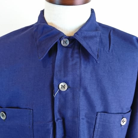 【Swedish Army 40's Pullover Jacket DeadStock 】スウェーデン軍 40's プルオーバージャケット  DeadStock