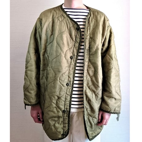 【US. Army M-65 Field Parka Quilting Liner Used】アメリカ軍 M-65 フィールドパーカー キルティングライナー Used