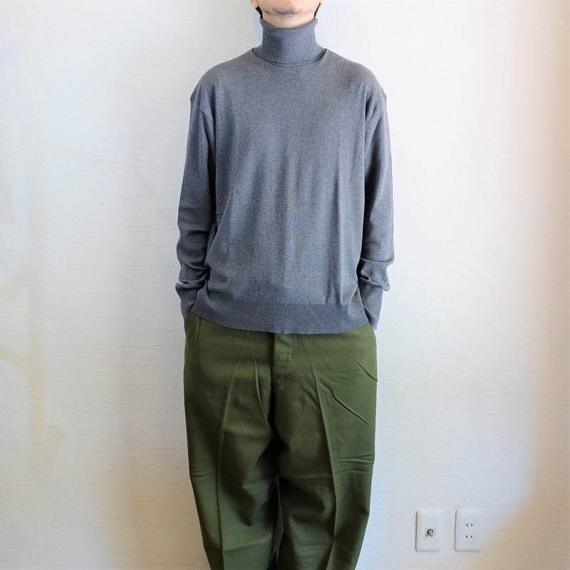 gicipi/ジチピ】TIGRE ティーグレ（タートルネック） グレー | GROWER
