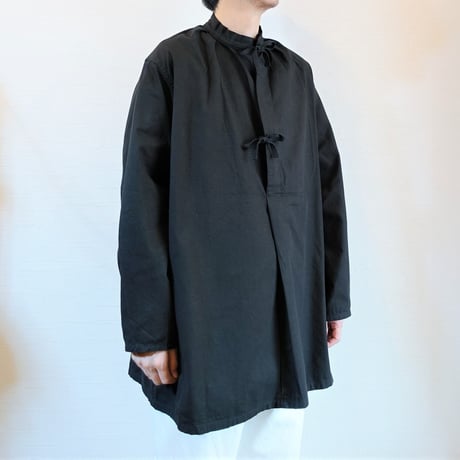 【ARMY TWILL/アーミーツイル】Broken Twill Smock ブロークン ツイル スモック　ブラック