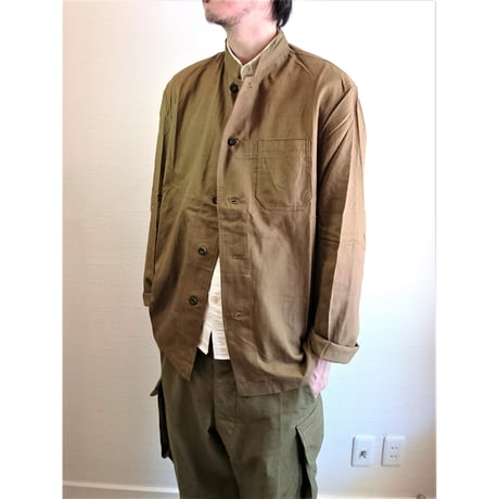 【Czech Army 50's MaoCollor Jacket DeadStock】チェコ軍 50'sマオカラー ジャケットDeadStock
