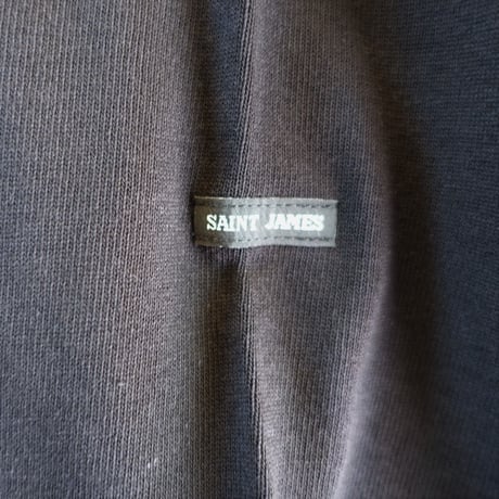 【SAINT JAMES/セントジェームス】OUESSANT SHIRT ウエッソン シャツ　ブラック