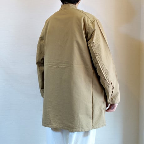 【ARMY TWILL/アーミーツイル】Broken Twill Smock ブロークン ツイル スモック　ベージュ