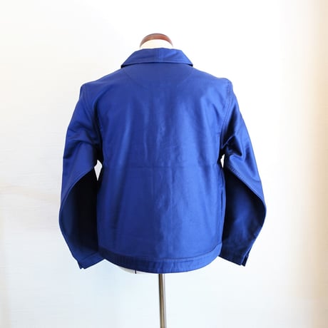 【Le Sans Pareil/ル サン パレイユ】コットンモールスキン メカニカル ジャケット　ネイビー