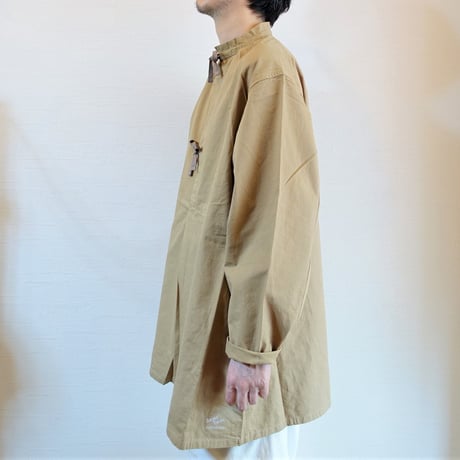 【ARMY TWILL/アーミーツイル】Broken Twill Smock ブロークン ツイル スモック　ベージュ