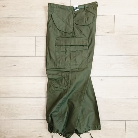 【US.Army M-65 Field pants Early Model 60´S Dead stock】　アメリカ軍 M-65 初期型  Small/Short  Dead stock