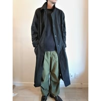 【US.Army 80's Inspector Coat DeadStock Fabric Dyeing】アメリカ軍 80's インスペクターコート DeadStock 後染め　ブラック
