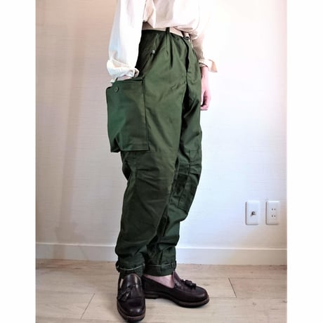 【 Swedish Army  M-59 Cargo Pants DeadStock 】スウェーデン軍 M-59 カーゴパンツ DeadStock