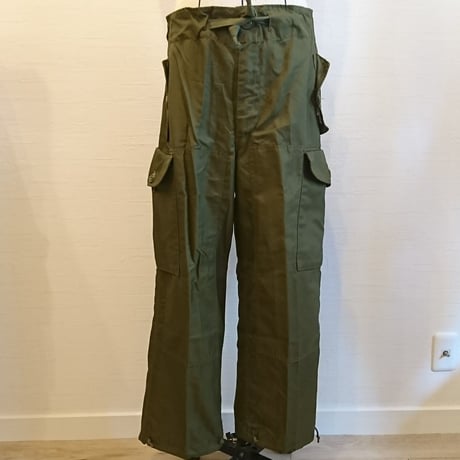 【Cnadian Army 80´S Wind Over Pants Dead Stock】カナダ軍 80´S ウィンド オーバーパンツ  Dead Stock