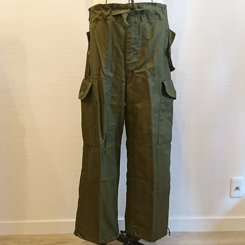 Cnadian Army 80´S Wind Over Pants Dead Stock】カ