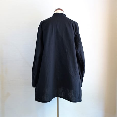 【ARMY TWILL/アーミーツイル】Cotton Slab Smock コットンスラブ スモック　ブラック
