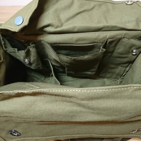 【Finland Army Canvas Shoulder Bag DeadStock】フィンランド軍キャンバスショルダーバッグ DeadStock