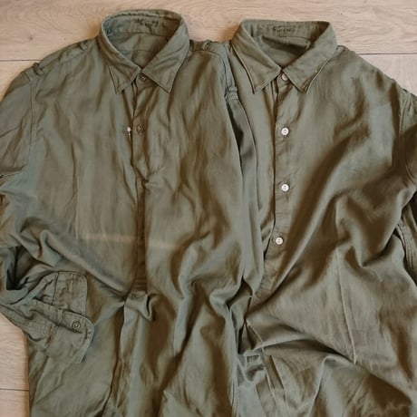 【Czech Army 70's Sleeping Shirts DeadStock】チェコ軍 70's スリーピングシャツ DeadStock
