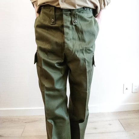 【Australian Army 80´S Fatigue Pants DeadStock】オーストラリア軍 80´S ファティーグパンツ Dead Stock 79-89S（メンズLサイズ相当）