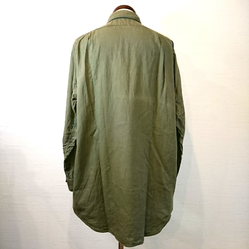 Czech Army 70's Sleeping Shirts DeadStock】チェコ軍