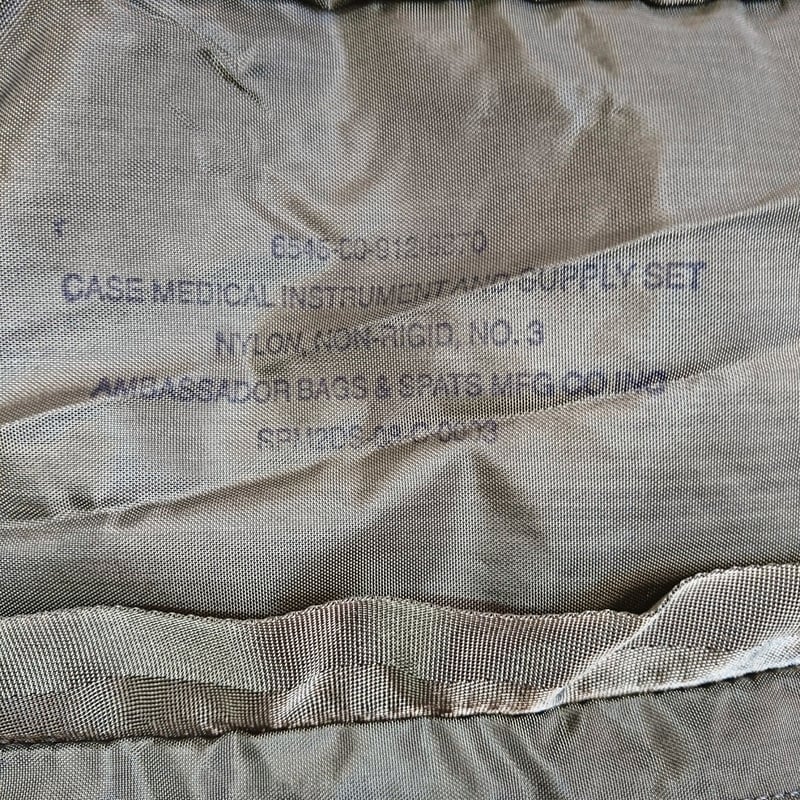 U.S Army Medical Bag DeadStock】アメリカ軍 メディカルバッグ
