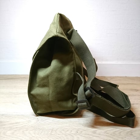 【Finland Army Canvas Shoulder Bag DeadStock】フィンランド軍キャンバスショルダーバッグ DeadStock