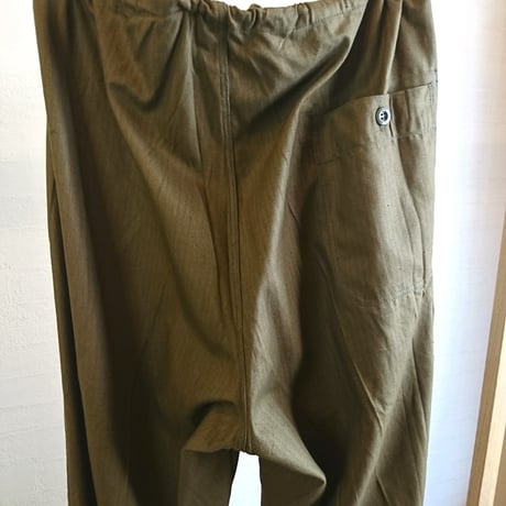【Czech Army 80's Cook Pants DeadStock】チェコ軍 80's コックパンツ DeadStock