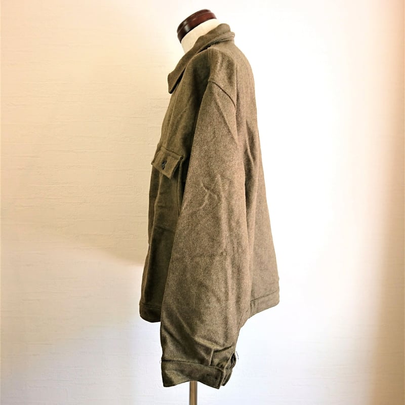 Italian Army Wool Jacket DeadStock】イタリア軍 ウールジ