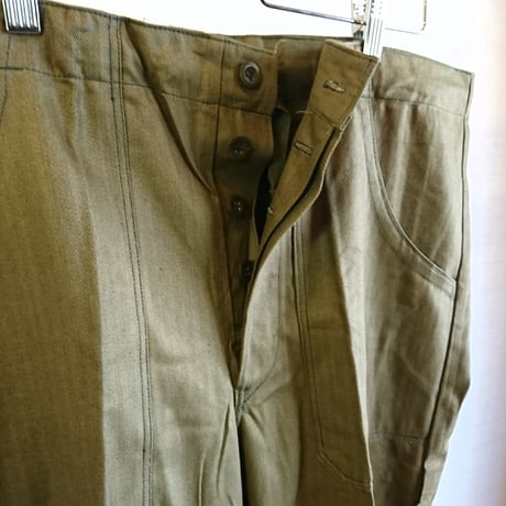 【Czech Army 80's Easy Pants DeadStock】チェコ軍 80's イージーパンツ DeadStock