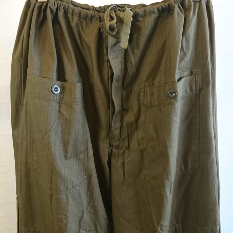 Czech Army 80's Cook Pants DeadStock】チェコ軍 80's