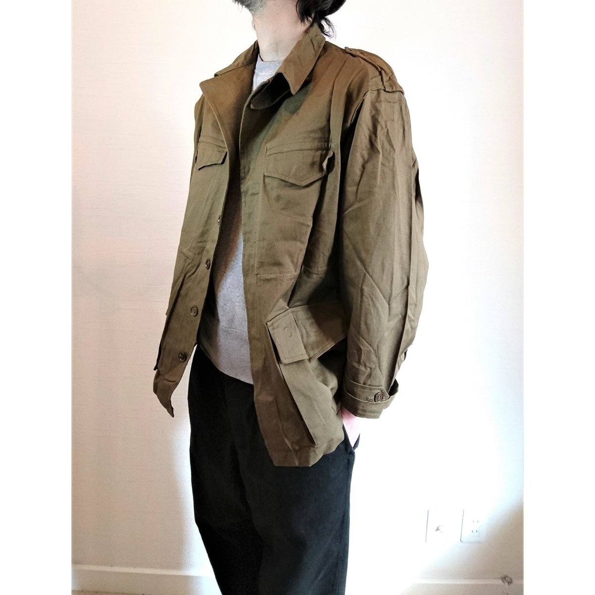 後期モデル【French Army M-47 Field Jacket Late Model