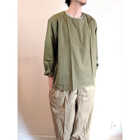 【Romania Military Sleeping Shirts DeadStock 】ルーマニア軍 スリーピングシャツ DeadStock