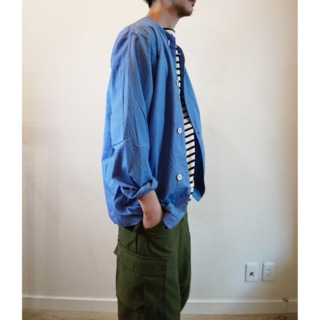 【US.Army 40's Hospital Shirts DeadStock】アメリカ軍 40's ホスピタルシャツDeadStock