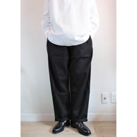 【HOLD FAST/ホールドファスト】Chef  Linen Trousers シェフ リネントラウザーズ　ブラック