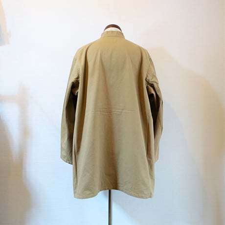 【ARMY TWILL/アーミーツイル】Broken Twill Smock ブロークン ツイル スモック　ベージュ