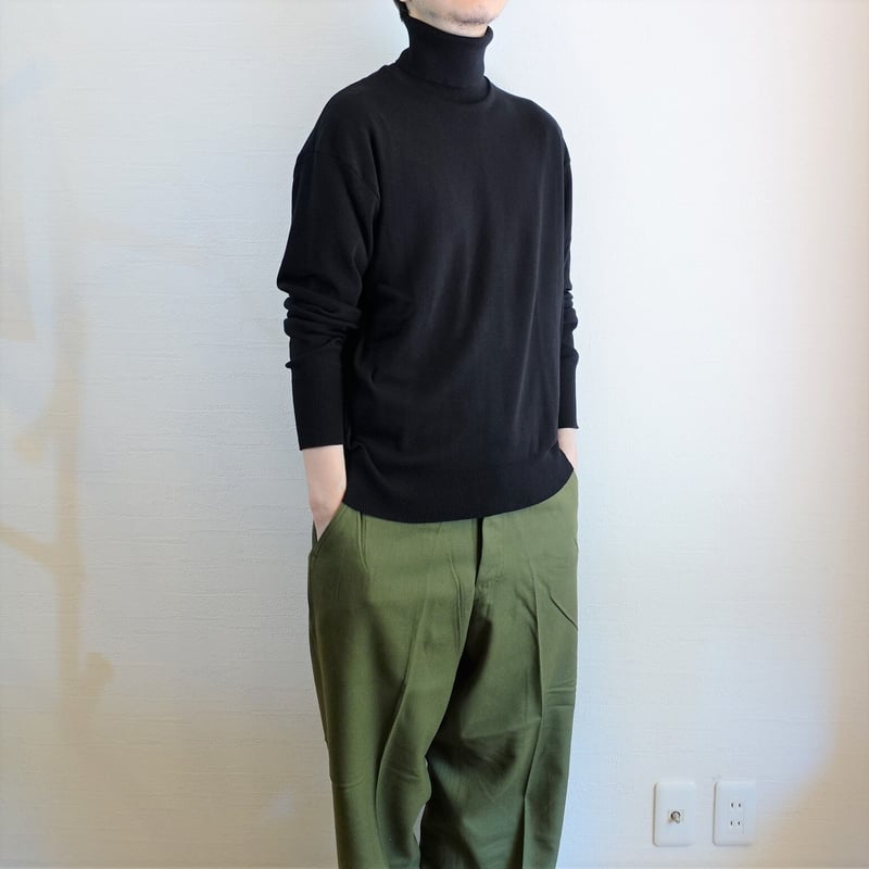 gicipi/ジチピ】TIGRE ティーグレ（タートルネック） ブラック | GROWER