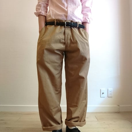 【Greece Army Chino pants DeadStock】ギリシャ軍  チノパンツ  DeadStock