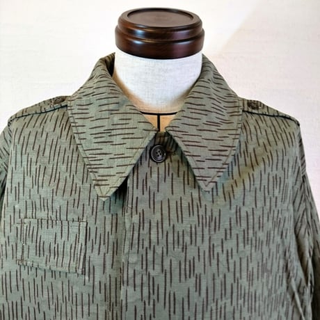【Czech Army 60 's Rain Drop Camo Coat DeadStock】チェコ軍 60's レインドロップカモコート　DeadStock