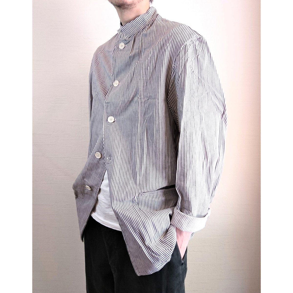 Italian Navy Cook Jacket DeadStock】イタリア海軍 コックジ Italian Navy Cook Jacket DeadStock】イタリア海軍 コックジ