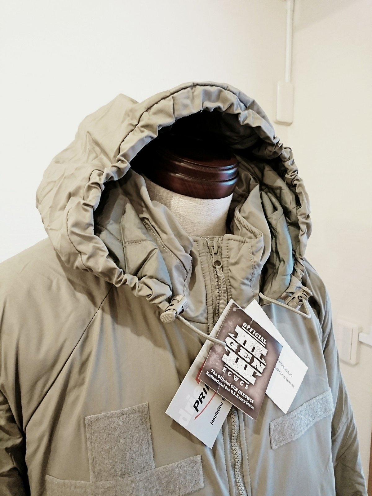 【US.Army ECWCS GEN3 LEVEL7 Primaloft Parka DeadStock】 ECWCS GEN3 LEVEL7  プリマロフト パーカー Dead Stock