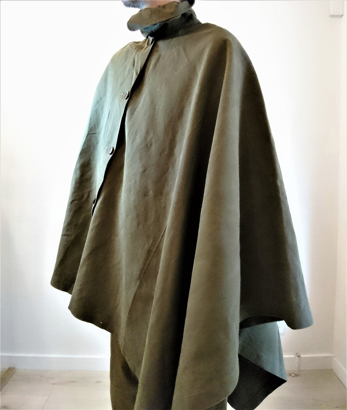 Netherlands Army 50's Sniper Cape Used】オランダ軍 5
