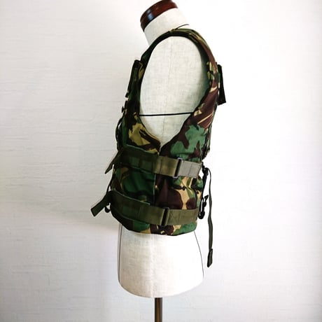【British Army 90's Body Armor Vest DPM DeadStock】イギリス軍 90's ボディーアーマーベスト DPM DeadStock　カモフラージュ
