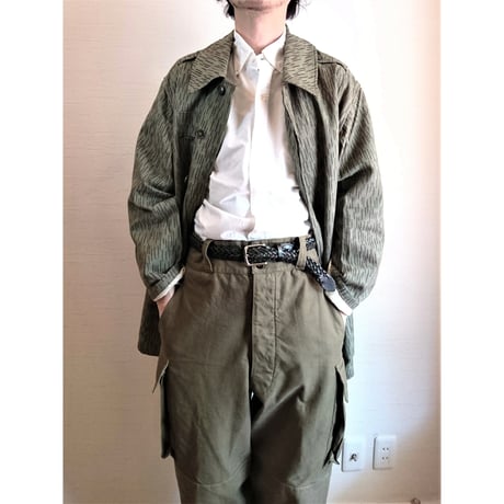 【Czech Army 60 's Rain Drop Camo Coat DeadStock】チェコ軍 60's レインドロップカモコート　DeadStock