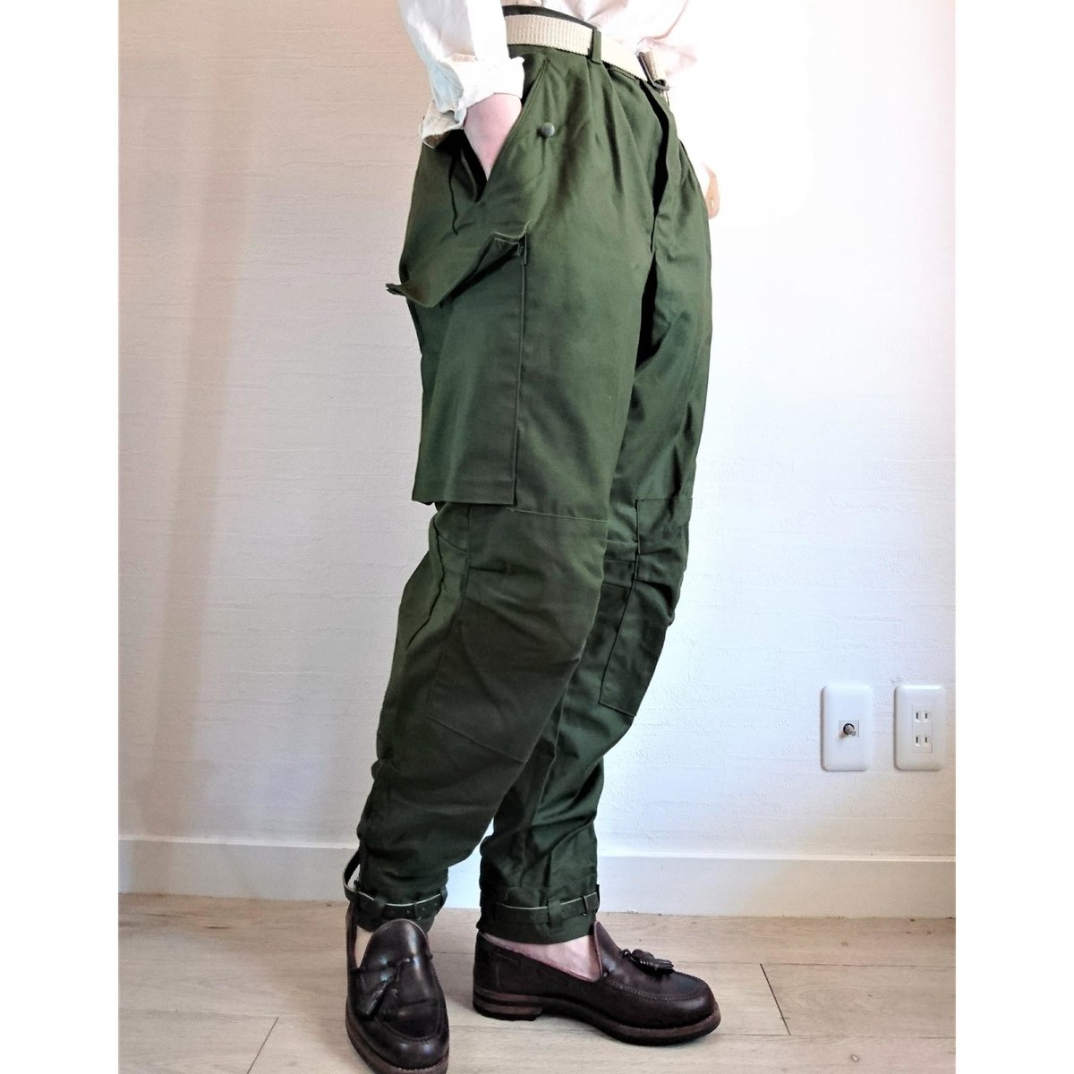 Swedish Army M-59 Cargo Pants DeadStock 】スウェ Swedish Army M-59 Cargo Pants DeadStock 】スウェ