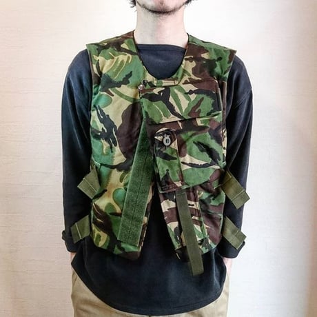 【British Army 90's Body Armor Vest DPM DeadStock】イギリス軍 90's ボディーアーマーベスト DPM DeadStock　カモフラージュ